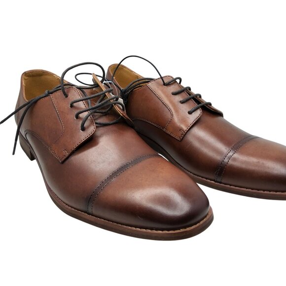 New Mens Goodfellows Extremely Nice Oxford Leather Dress Shoes - Picture 5 of 9
